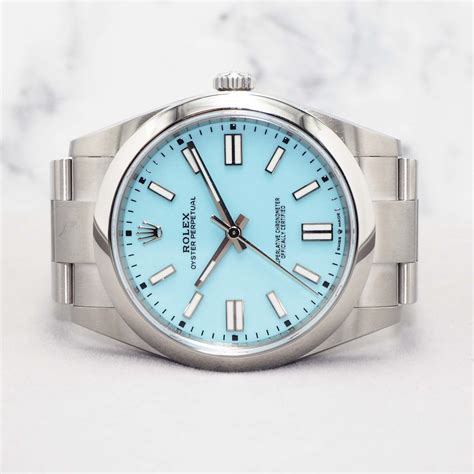 rolex op 41 tiffany|Rolex tiffany blue day date.